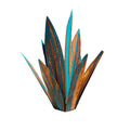 Agave décoratif en métal, 27 cm