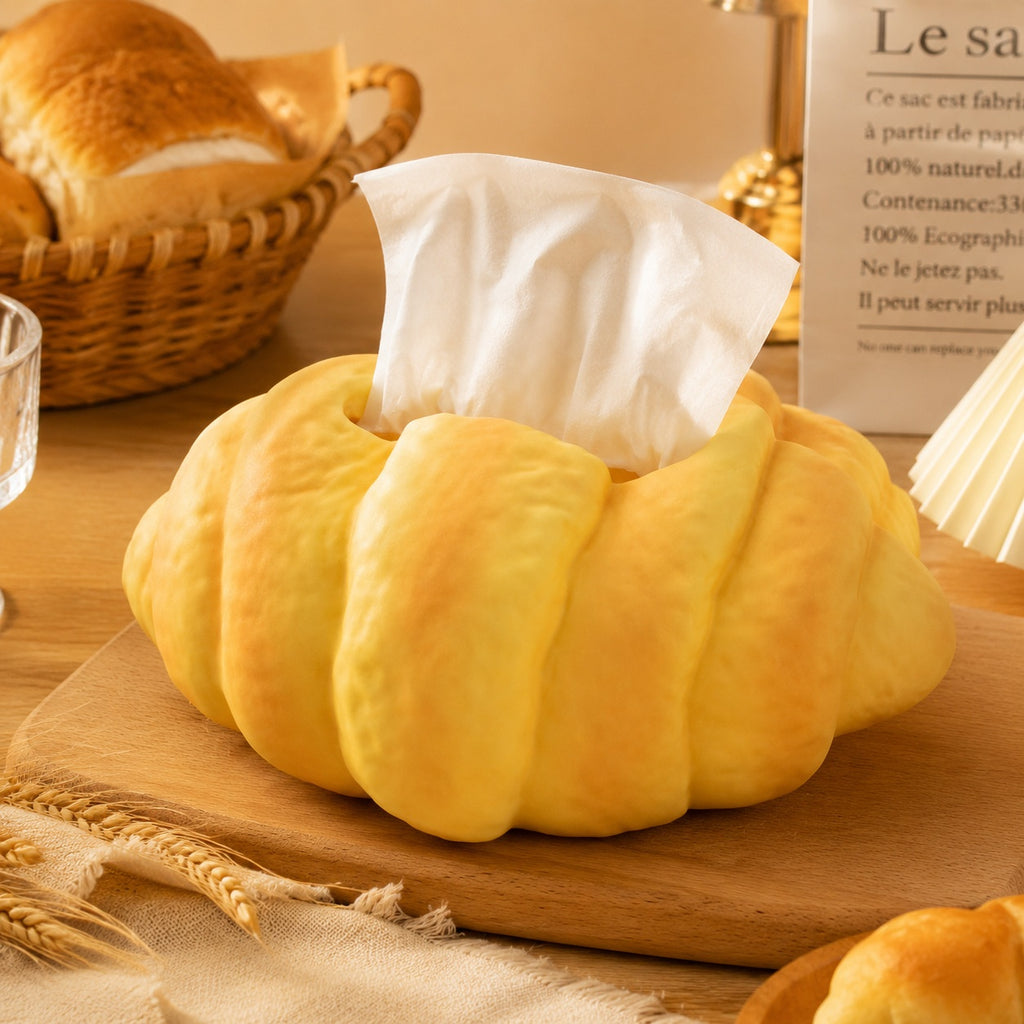 Boîte à mouchoirs croissant